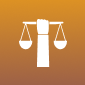 cccc18 Justice scales held by a raised hand.